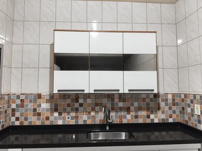ARMÁRIO DE COZINHA - 1 BALCAO E 2 SUSPENSOS