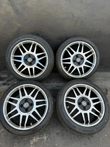 Rodas 17 snowflake, com pneus