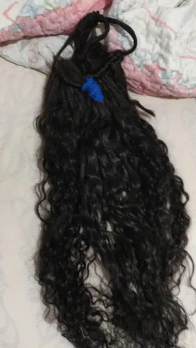 Mega hair cacheado 