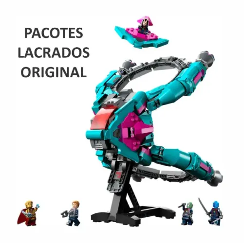Lego Original - A Nova Nave dos Guardiões - Pacotes Lacrados Nunca Abertos - sem caixa 