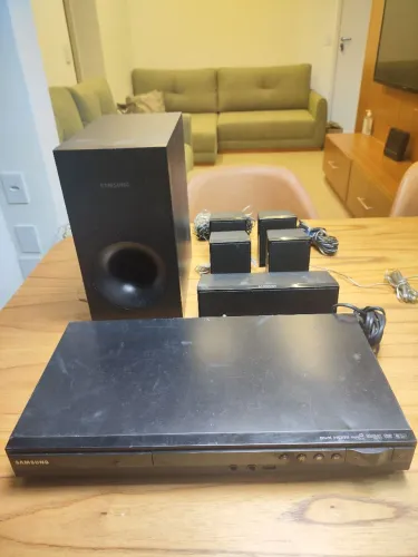 Home Theater DVD Player USB Karaokê HDMI