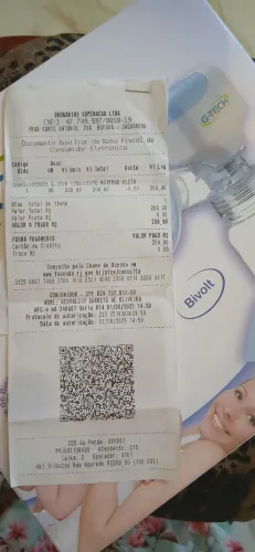 Bomba tira leite materno G-Tech nunca usada