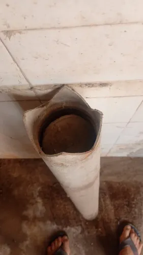 Sonda de limpar poço - inox 