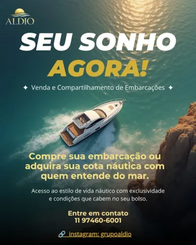 Lancha particular / compartilhado