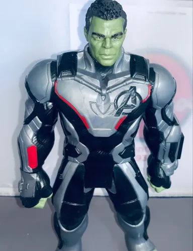 Boneco Hulk quântico usado 30 cm - hasbro