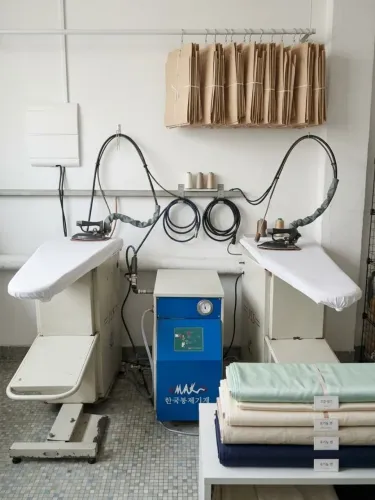 Caldeira e Mesa de passar a vácuo profissional kit tudo perfeita
