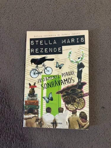 Livro Justamente Porque Sonhávamos - Stella Maris Rezende