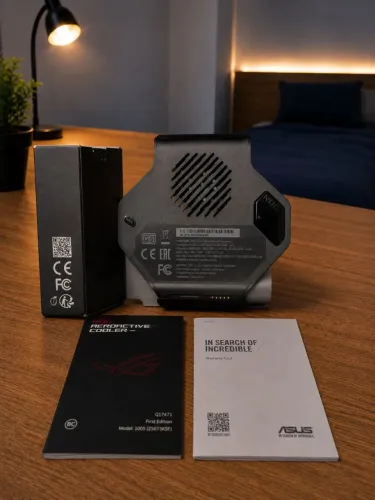 ? Cooler GAMER ROG Phone 5/5s AeroActive Original ACEITO CARTÃO ?