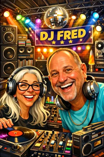 Som luzes DJ para sua festa