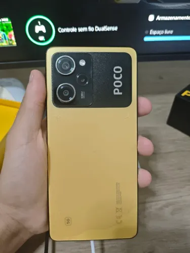 Poco x5 PRO 128GB, Amarelo 