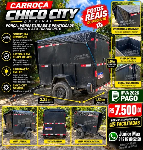 Carroça Chico City - ORIGINAL