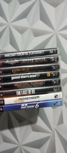 Lote de Jogos de Pley 3 Todos funcionando perfeitamente