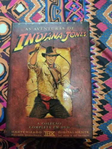 A coleção completa em DVD Indiana Jones