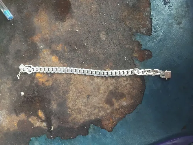 Pulseira de prata 8mm