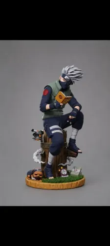 action figure Kakashi Hatake diorama - IMPRESSÃO 3D EM RESINA