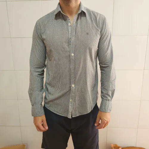 Camisa social Foxton xadrez P