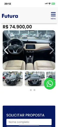 Nissan Kicks S 1.6 16V Flexstar 5P Mec. 2019