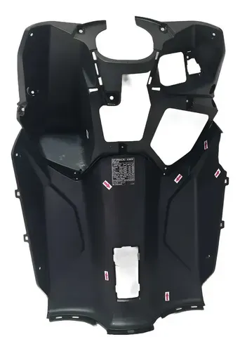 Carenagem Protetor Perna Elite 125 25/26 Detalhes 62050 Preto