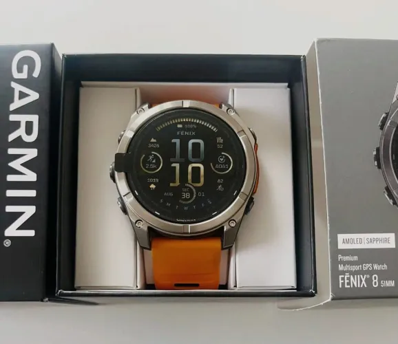 Relógio Garmin Fênix 8 Sapphire 51mm