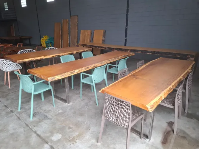 Mesa de pranchas sem imenda