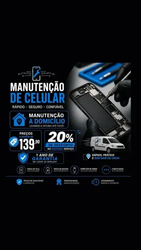 Reparo de celular a domicilio 