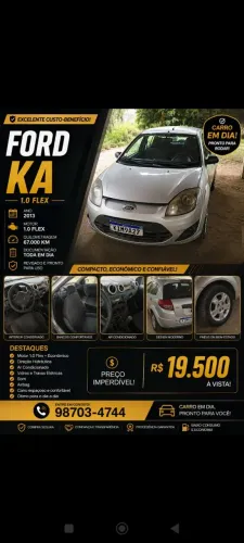 Ford KA 1.0 8v/1.0 8V ST Flex 3P 2013