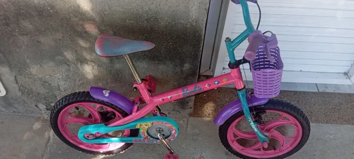 Bicicleta Caloi da Barbie aro 16