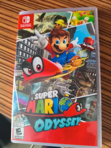 Jogo super Mario Odyssey