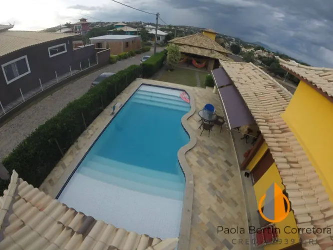 Casa à venda com 3 quartos , piscina, área gourmet Búzios Praia Rasa