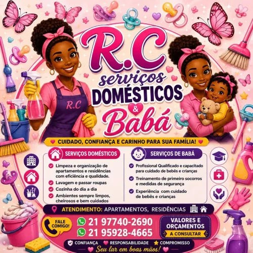 Doméstica e baba e diarista