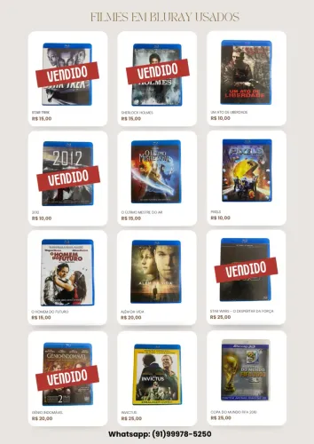 Filmes em Bluray 