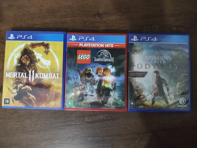 ? 3 JOGOS de PS4 - FUNCIONANDO PERFEITAMENTE