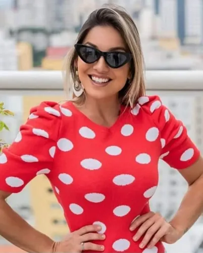 Camiseta tricot / Tam único