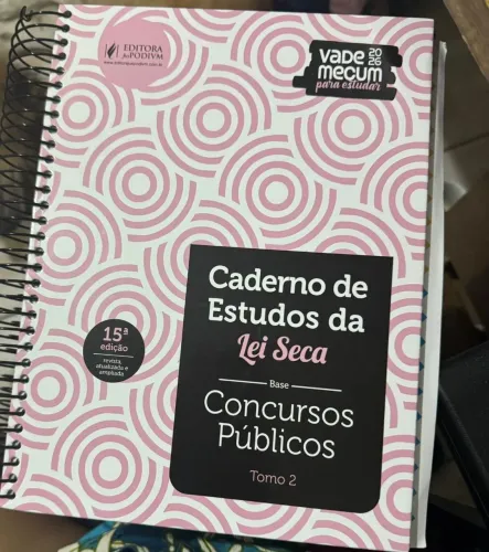 Lei seca p/ Concursos publicos - Caderno de Estudos 2026/ Tomo 1 e 2