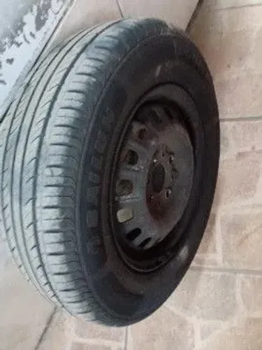 Roda Completa Pneu 175 70 13 Excelente