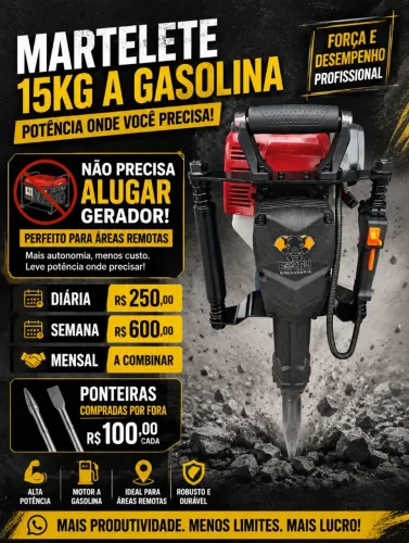 Martelete a gasolina 