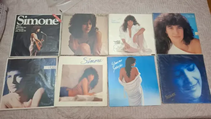 Simone - Coleção de 8 Vinis 