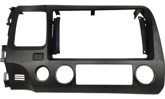 Moldura Rádio Painel Honda Civic 1.8 2007 2008 A 2011 Preto