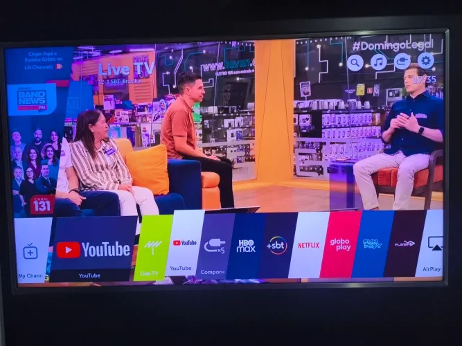 Tv LG 50 polegadas 4K UK6520