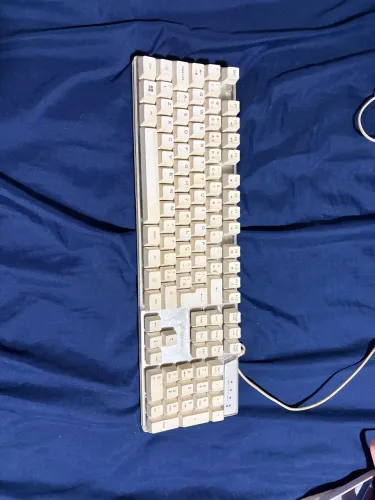 TECLADO SEMI-MECANICO OEX BRANCO RGB