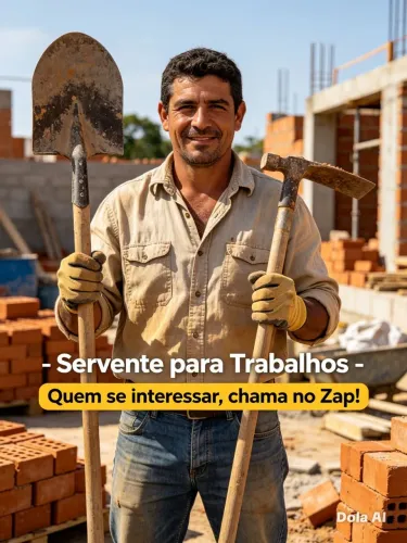 Servente de pedreiro 