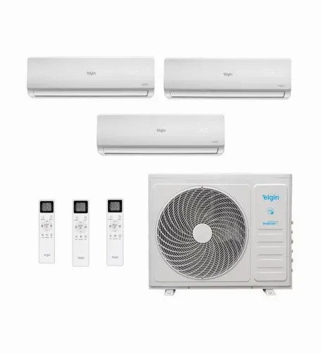 Ar Condicionado Multi Split Inverter Elgin Hw R-32 Wifi 27.000 BTUs (3 Evap 12.000