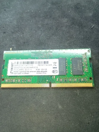 Memória notebook 4gb ddr4 Pc2666v 