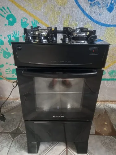 VENDO FOGÃO DE 4 BOCAS MESA DE VIDRO TODO ELÉTRICO