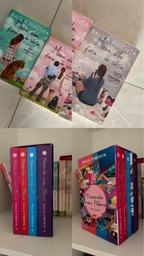Livros Harry Potter, After, A Seleção, Colleen Hoover, Paula Pimenta e outros