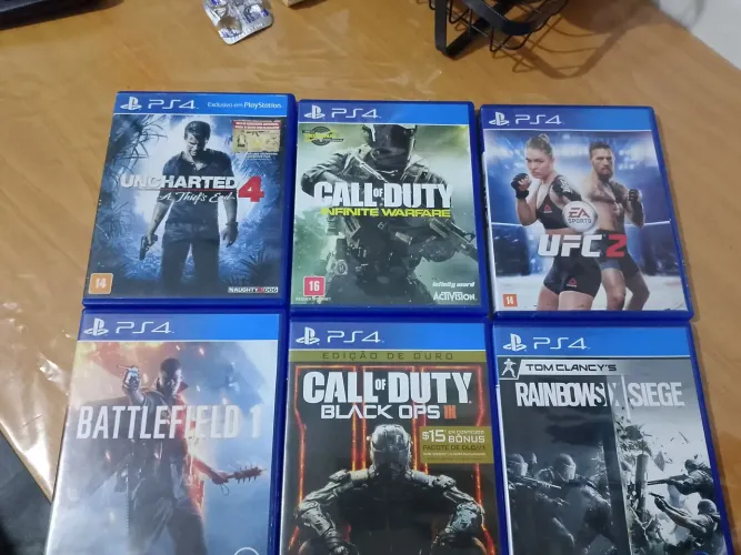Jogos de ps4 seminovos 