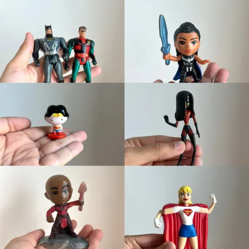 Bonecos de heróis 