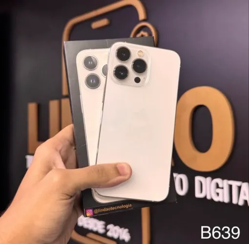 IPHONE 13 PRO 128GB BRANCO EM ESTADO DE NOVO | RETIRE JÁ