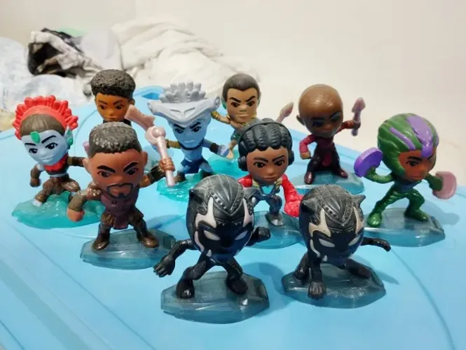 Colecionáveis Marvel Pantera Negra MC