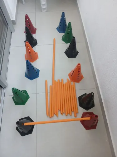Cones para treinos de futebol entre outros